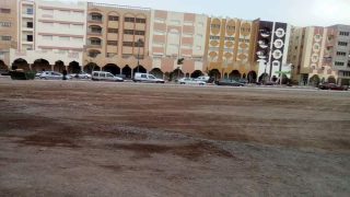 تنظيف ساحة محمد الخامس بجرسيف