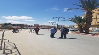 تهيئة شارع محمد الخامس