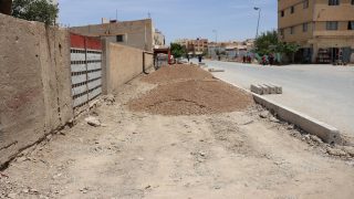 مراقبة ورش تهيئة شارع عبد المومن بن علي + صور