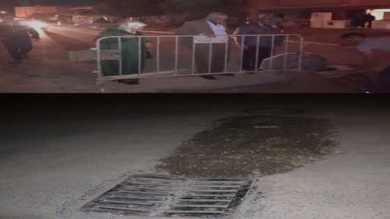 بالصور: جماعة جرسيف تنهي إصلاح حفرة كبيرة وسط طريق الشويبير