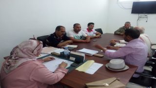 اجتماع: مناقشة دفتر التحملات المنظم لاستغلال السوق الدائم للباعة المتجولين