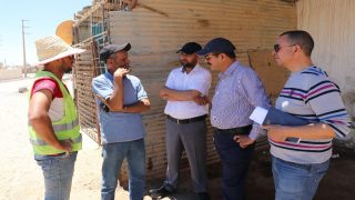 زيارة تفقدية لمشاريع بحي حمرية