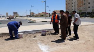 مصلى يوم العيد أصبح جاهزا