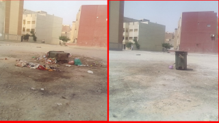 تنظيف حي الراشيدية 12 من الأزبال