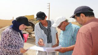 بناء قاعة للدراسة بمدرسة المسيرة بحي حمرية