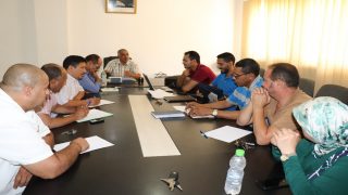 اجتماع لمناقشة المخطط المديري للسير و الجولان لمدينة جرسيف