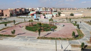 بالصور: ساحة أبي حنيفة تكتسي حلة جديدة بعد تقدم الأشغال