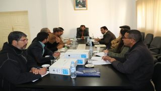 عقد اجتماع هام مع المدير الجهوي للأملاك المخزنية