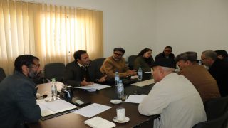 اجتماع لدراسة تسوية وضعية الأراضي التابعة لأملاك الدولة