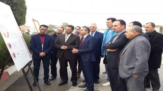 إعطاء إنطلاقةالرسمية للقافلة الطبية لجراحة المياه البيضاء