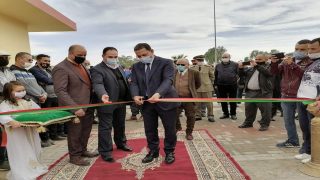 التدشين الرسمي لمعلب المسيرة الخضراء بجرسيف