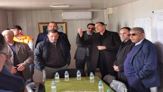 زيارة عاملية لمشروع محطة معالجة مياه سد تاركا اومادي