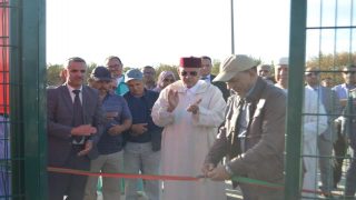 تدشين ملاعب القرب بطريق وجدة بتراب جماعة جرسيف