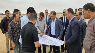 زيارة تفقدية لمشروع إعادة إيواء ساكنة حمرية بتجزئة الرحمة 2