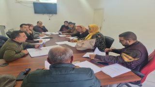 انعقاد اجتماع لجنة التنمية البشرية والرياضية والتقافية