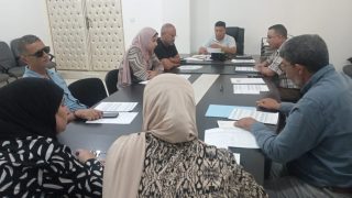 انعقاد اجتماع لجنة المرافق العمومية