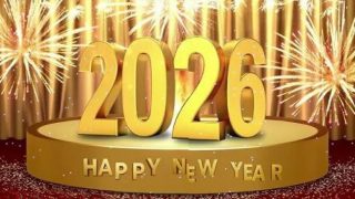 تهنئة السنة الميلادية الجديدة 2026