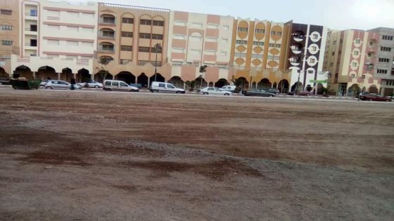 تنظيف ساحة محمد الخامس بجرسيف