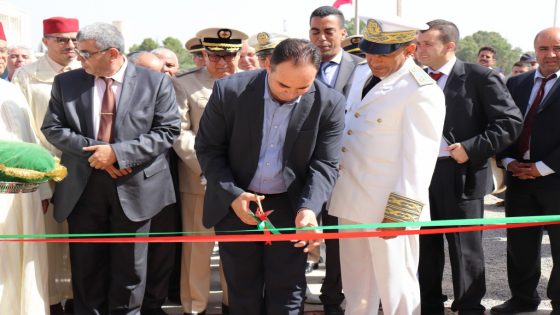 جماعة جرسيف حاضرة ضمن مراسيم تحية العلم وكذا تدشين عدد من المشاريع المهمة