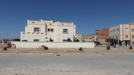 إصلاح محيط دائرة الشرطة بالشويبير