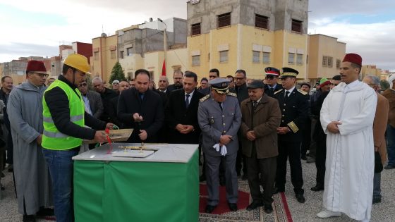 بالصور: وضع الحجر الأساس لمشروعين بحيي الشويبير و النكد لتثبيت الباعة الجائلين