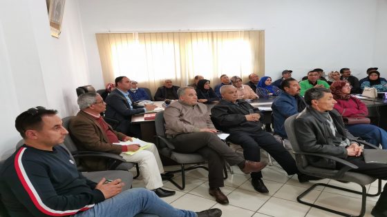 اجتماع هام مع رؤساء المصالح بجماعة جرسيف حول برنامج تحسين أداء الجماعات