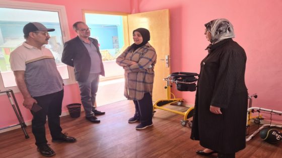 زيارة ميدانية لمركز النجود لتكوين وإدماج الأطفال في وضعية ٤بجرسيف