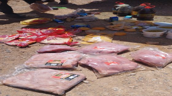 حجز واتلاف مواد غذائية غير صالحة للإستهلاك