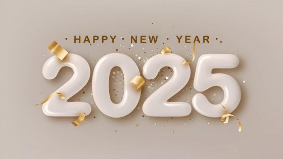 تهنئة السنة الميلادية الجديدة 2025
