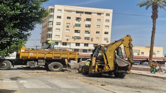 جماعة جرسيف تباشر إصلاح شامل للطرقات المتضررة بمدينة جرسيف
