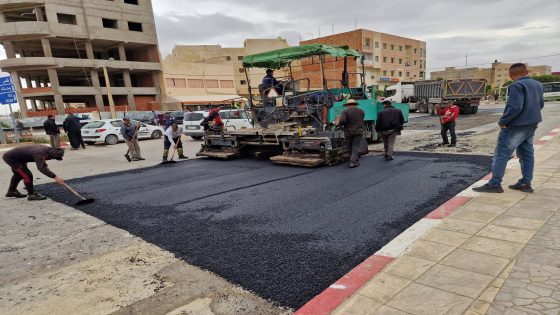 جماعة جرسيف تطلق عملية واسعة لتزفيت الطرق المتضررة