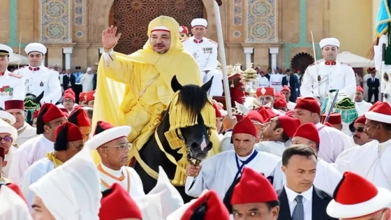 تهنئة عيد العرش المجيد بمناسبة الذكرى 27